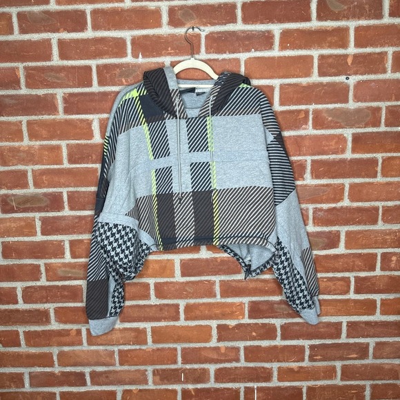 Adidas x IVY PARK Halls of Ivy print cropped hoodie